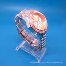 Reloj de moda de cuarzo de acero inoxidable para hombre New Style Hl-Bg-001